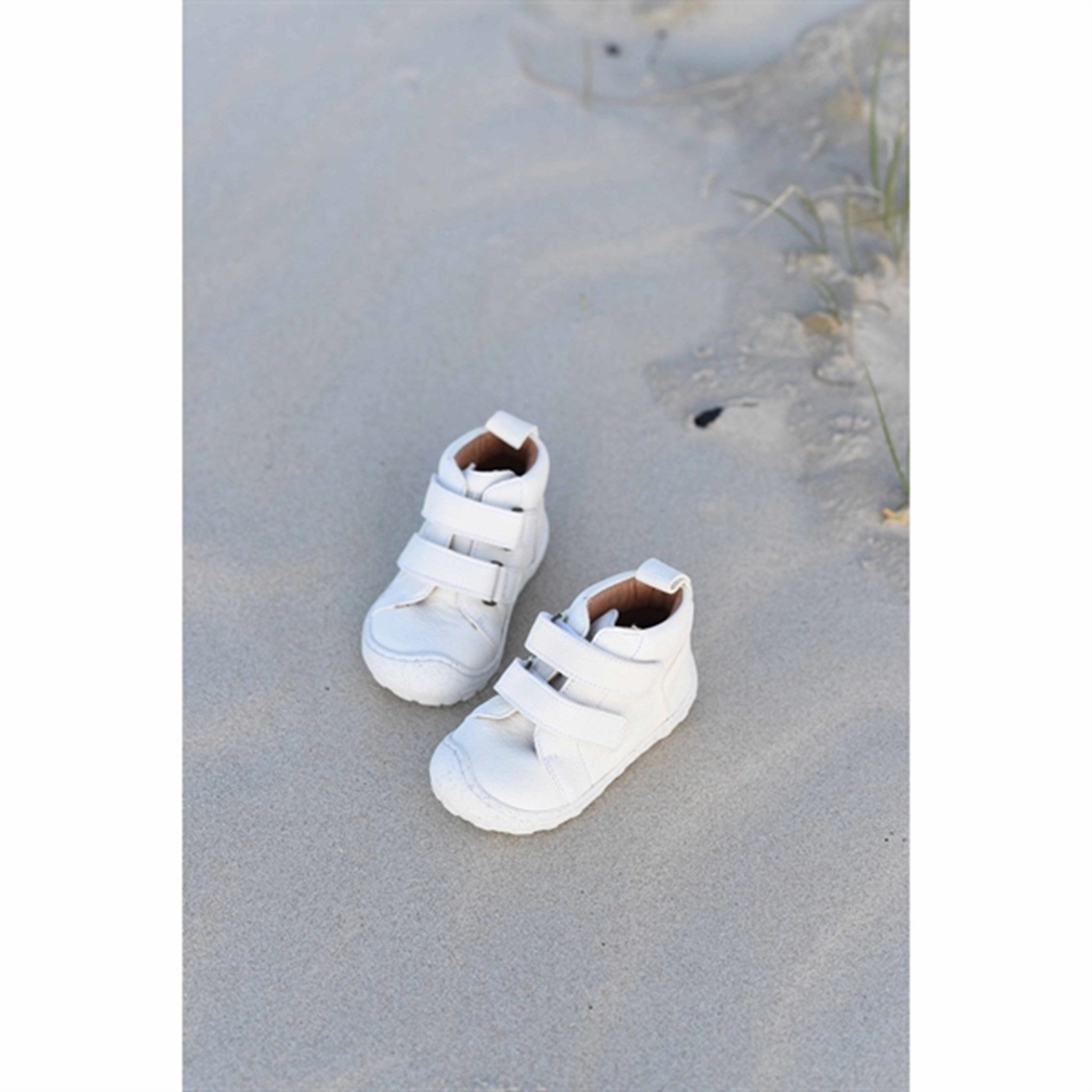 Bisgaard Sara V First Step Shoe White Life-Ready Layers Soft Structure