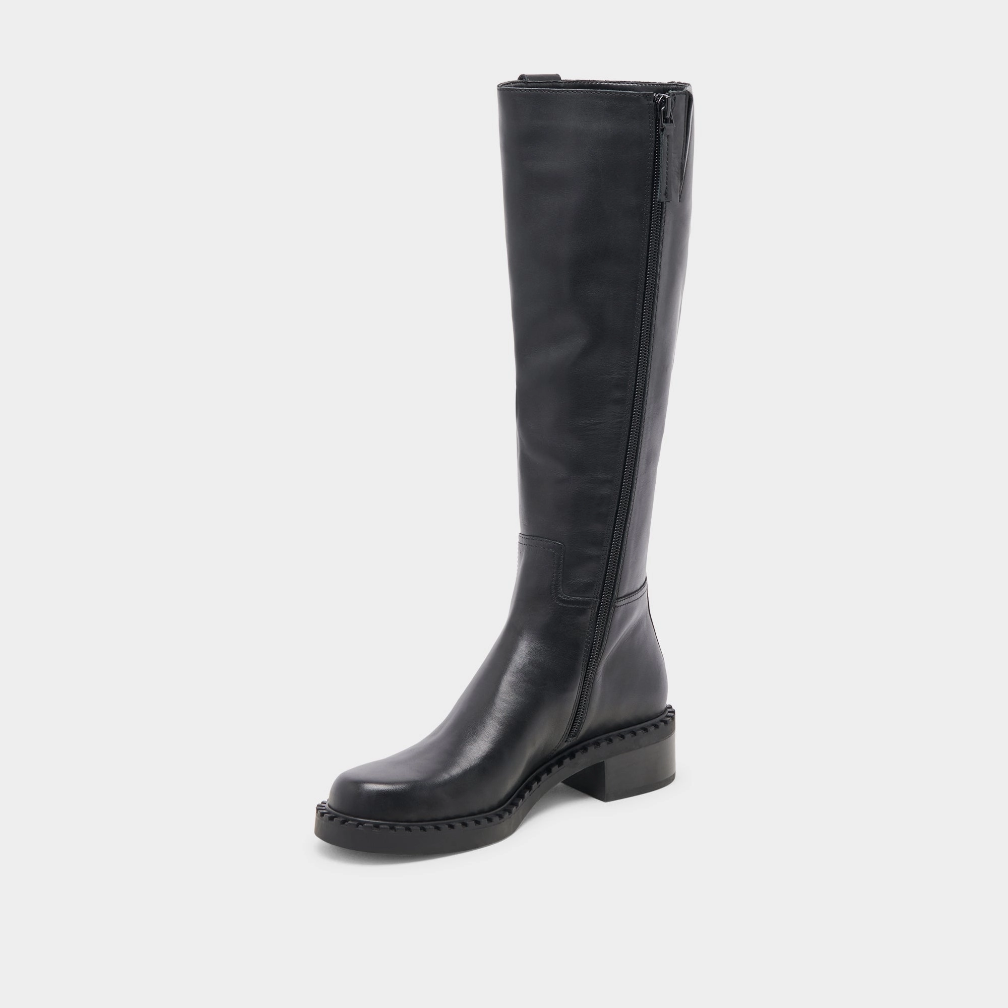 The Now Look Your City System Glory H2O Wide Calf Boots Black Leather