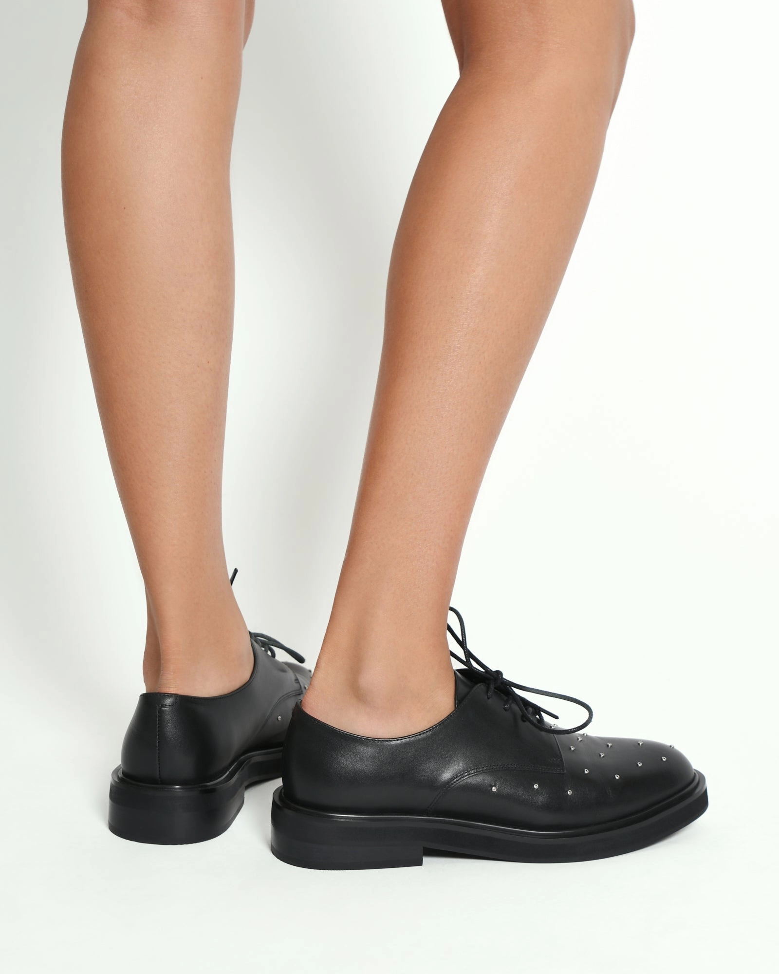 Iker Lace Ups Black Leather Ready To Flex