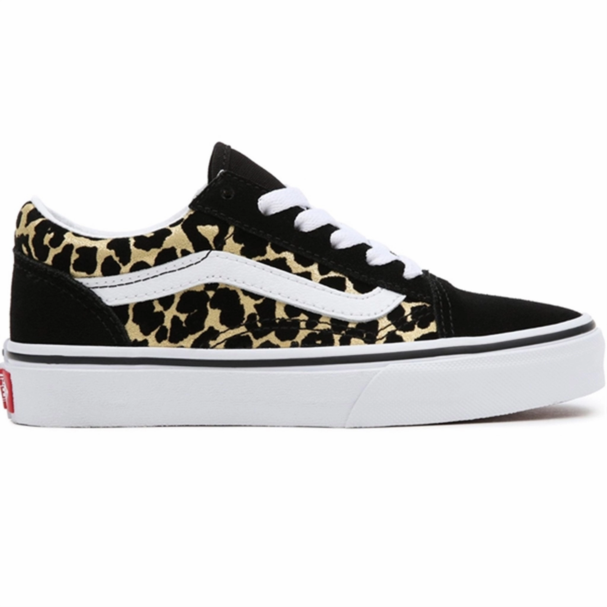 Vans Old Skool Leopard/Black Shoes Simple Uniform Move-Ready Looks