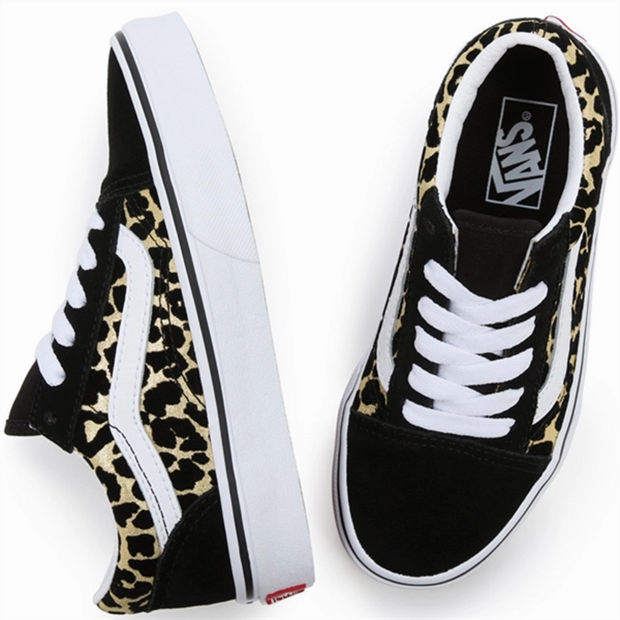 Engineered Comfort Vans Old Skool Leopard/Black Shoes