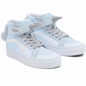Vans Sk8 Hi Unicorn Delicate Blue Silver Shoes Calm In Motionwear Cool Shift
