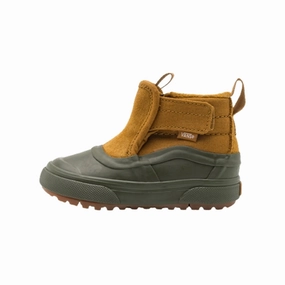 Fluid Motionwear Vans Td Slip-On Hi Terrain V Brown/Green Sneakers