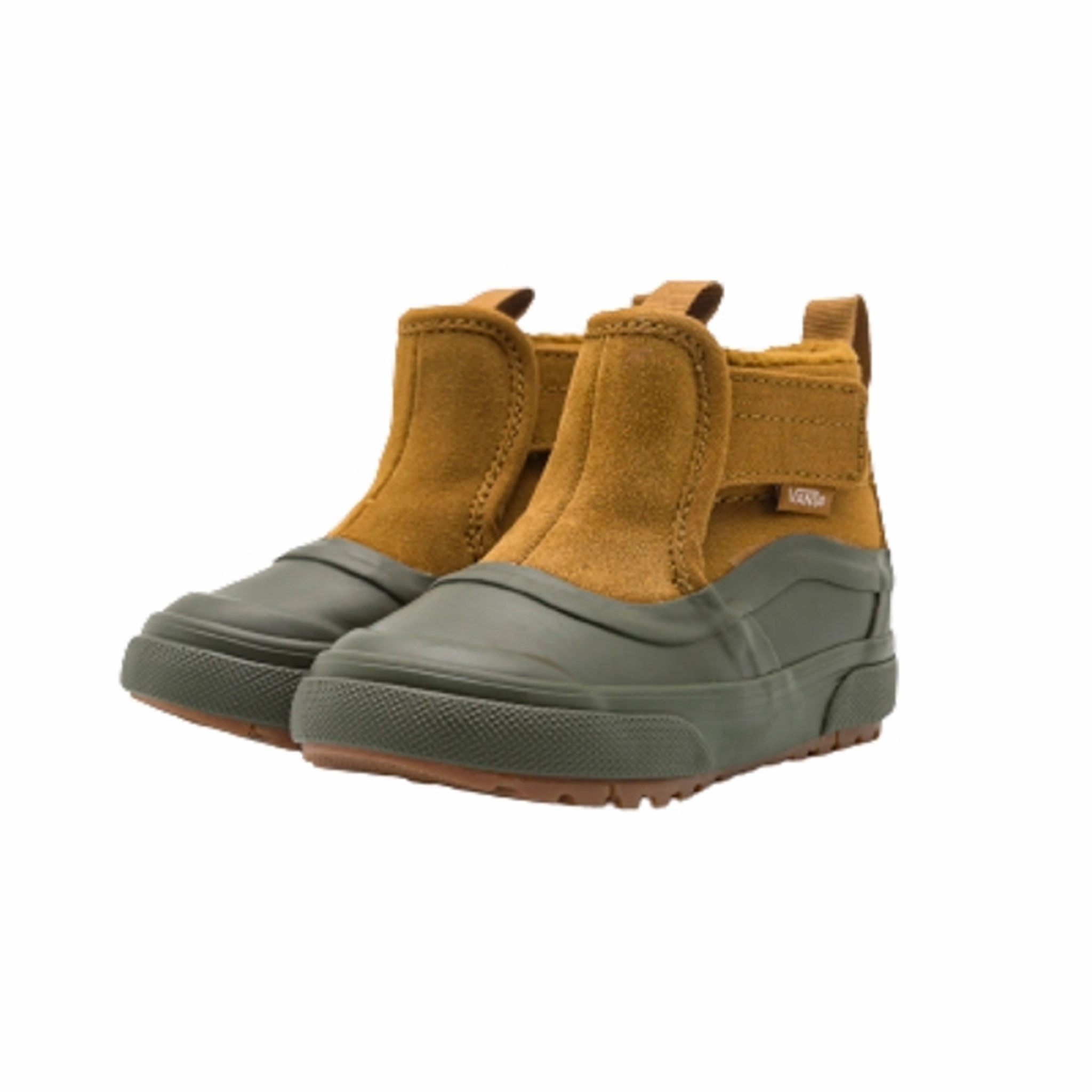 Cool Crafted Vans Td Slip-On Hi Terrain V Brown/Green Sneakers