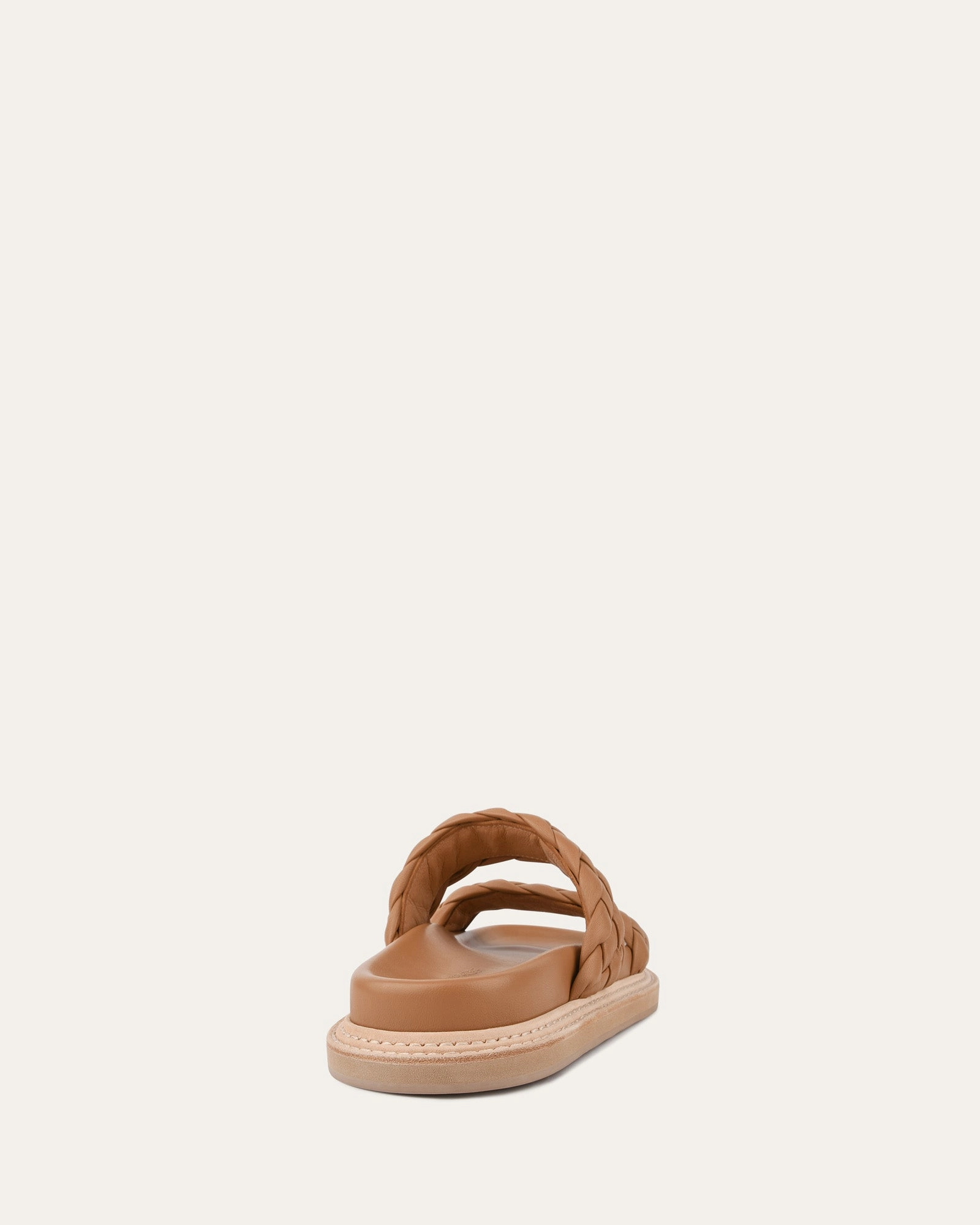 Elevated Gear Instant Outfit Vega Flat Sandals Toffee Leather