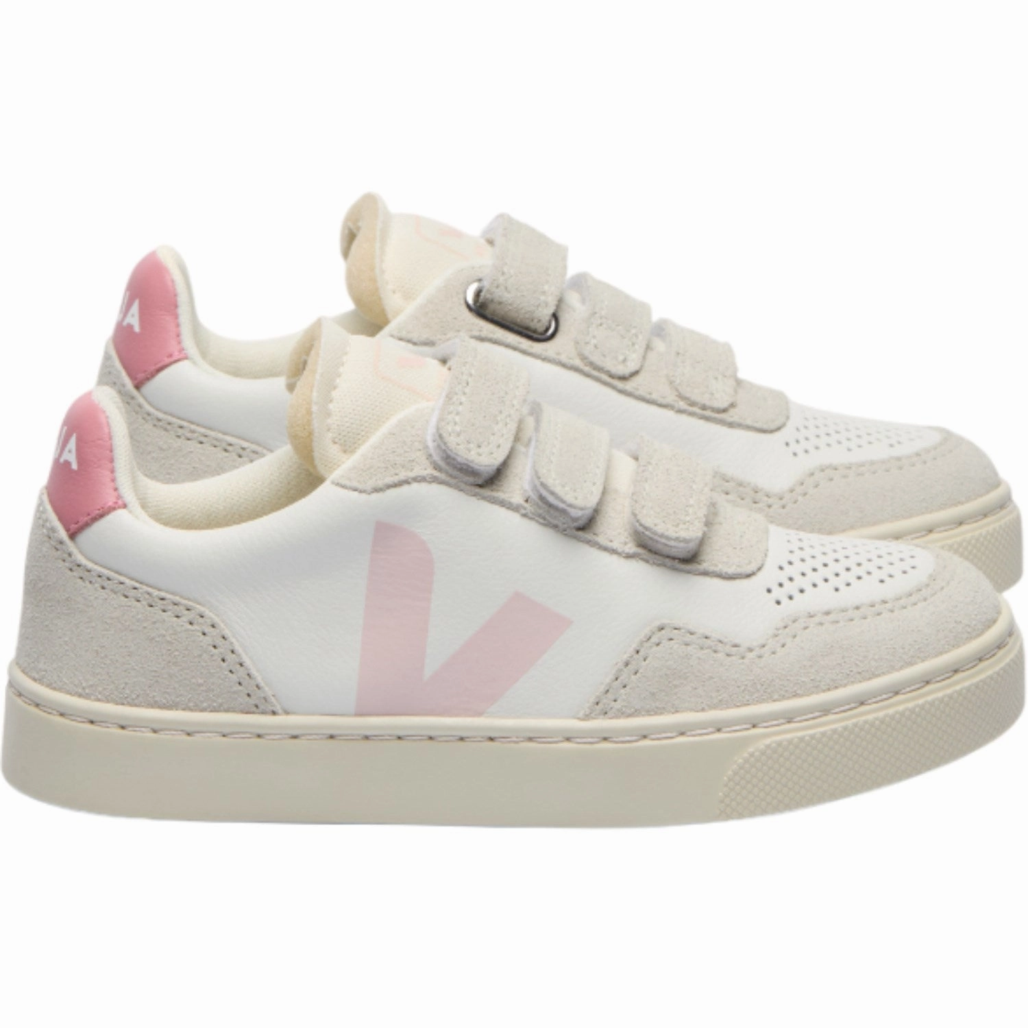 Smooth Layers Movement Reimagined Veja Extra White Petale Small V-90 Sneakers