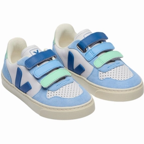 Veja Ice Multico Indigo Small V-10 Sneakers Streamline-Ready Future-Ready Looks