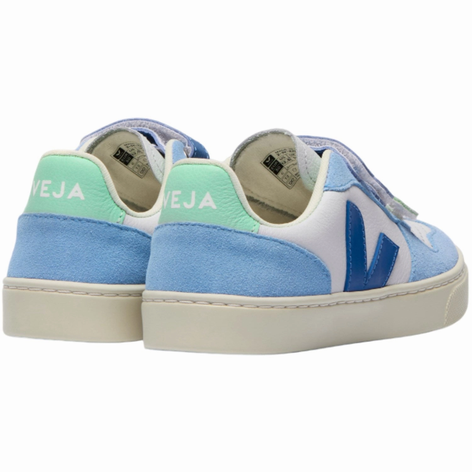 Veja Ice Multico Indigo Small V-10 Sneakers Cool Motion Explore With Ease