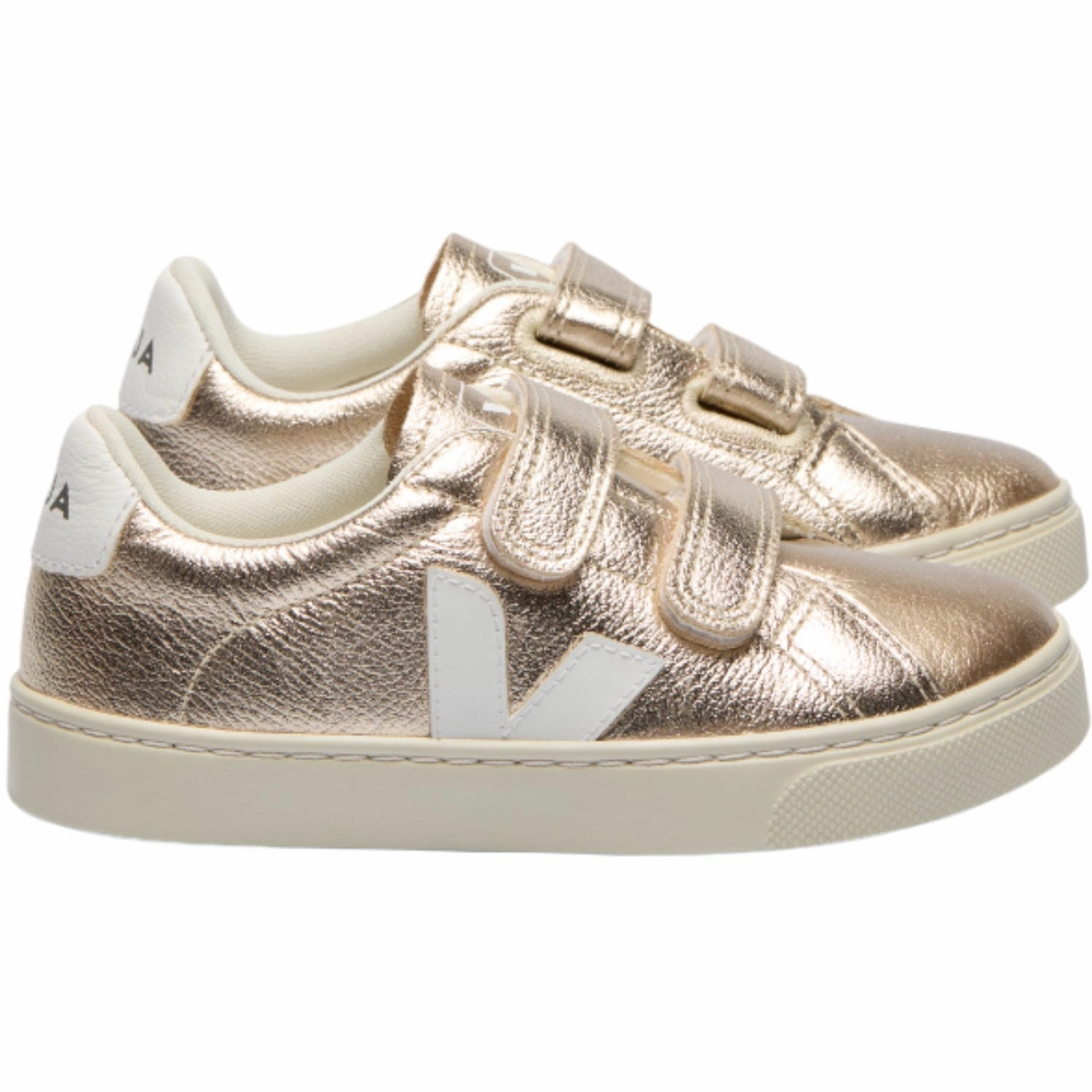 Veja Platine White Small Esplar Sneakers Live Light Versatile Drop