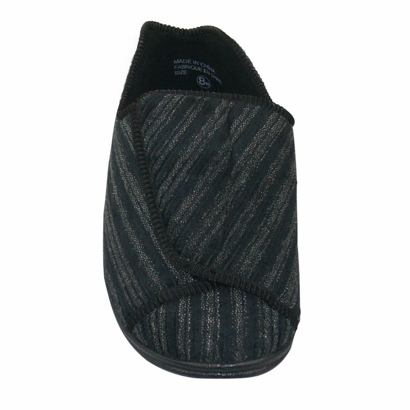 Velcro Cord Mens Diabetic Slpr Flowline Fashion
