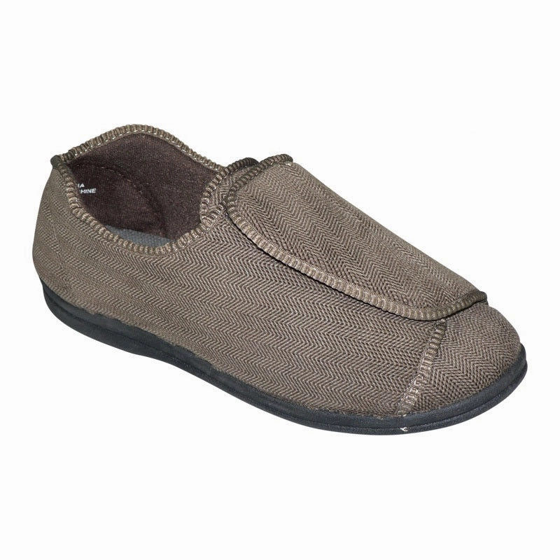 Velcro Cord Mens Diabetic Slpr Effortless Fit