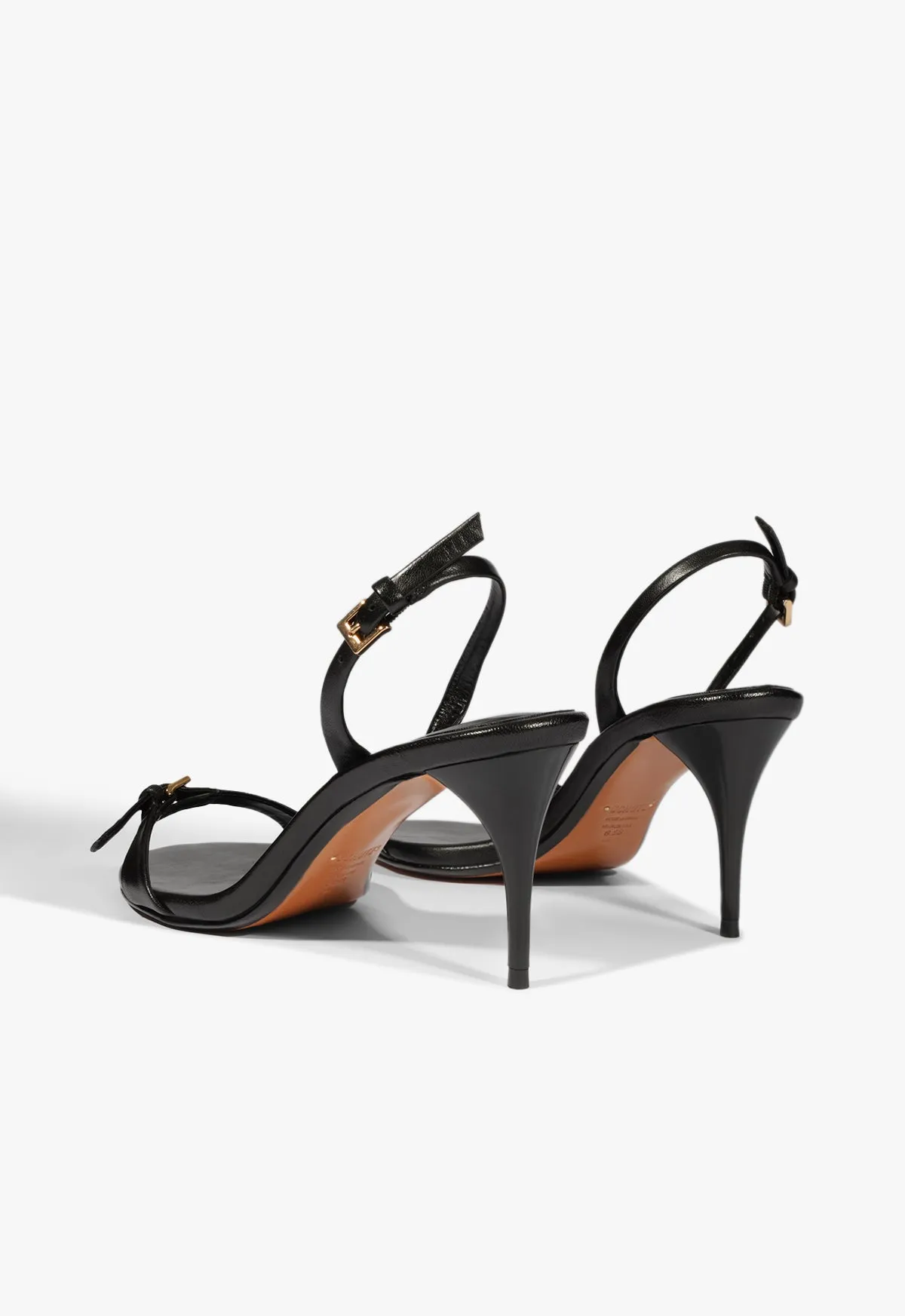 Low-Key Bold Aurora Sling Mid Leather Sandal