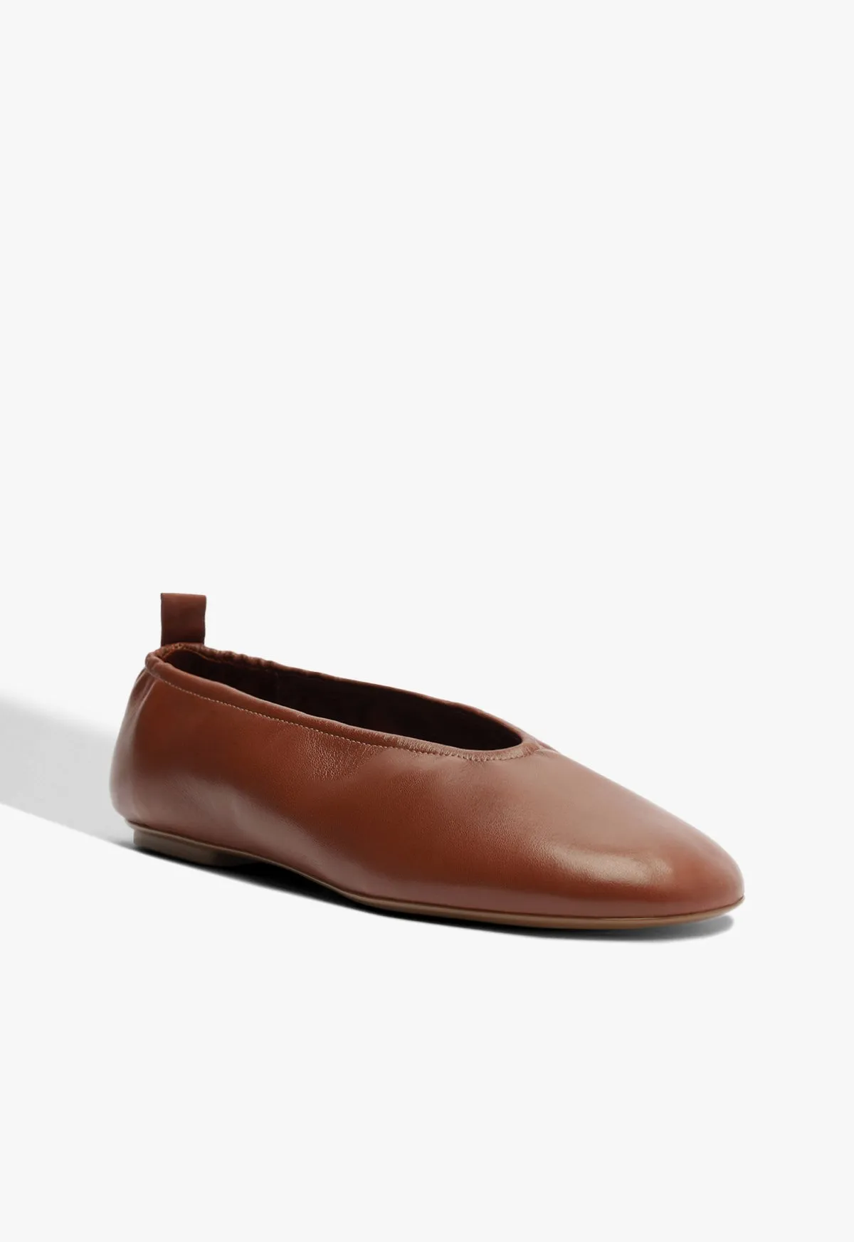 Eudora Leather Flat Functional Ease