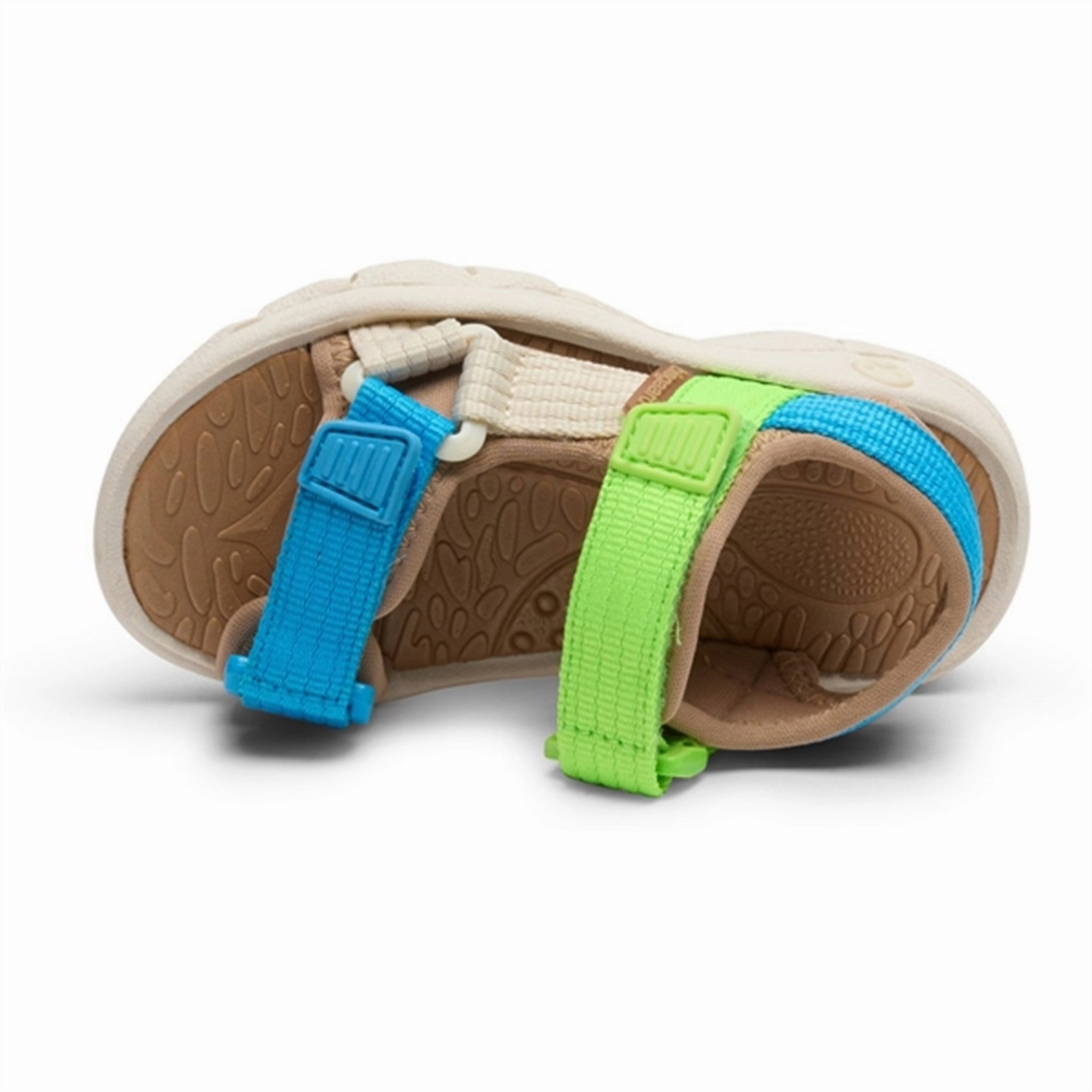 Bisgaard Nico Sandal Bright Blue/Green Cool Minimalism
