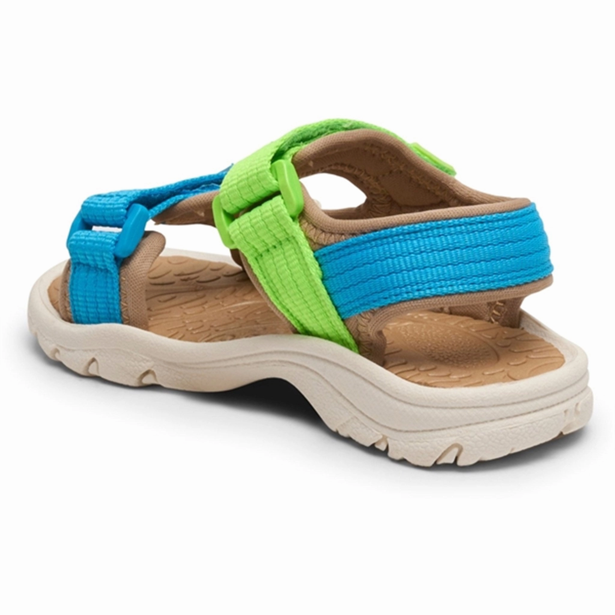 Designed To Flex Bisgaard Nico Sandal Bright Blue/Green