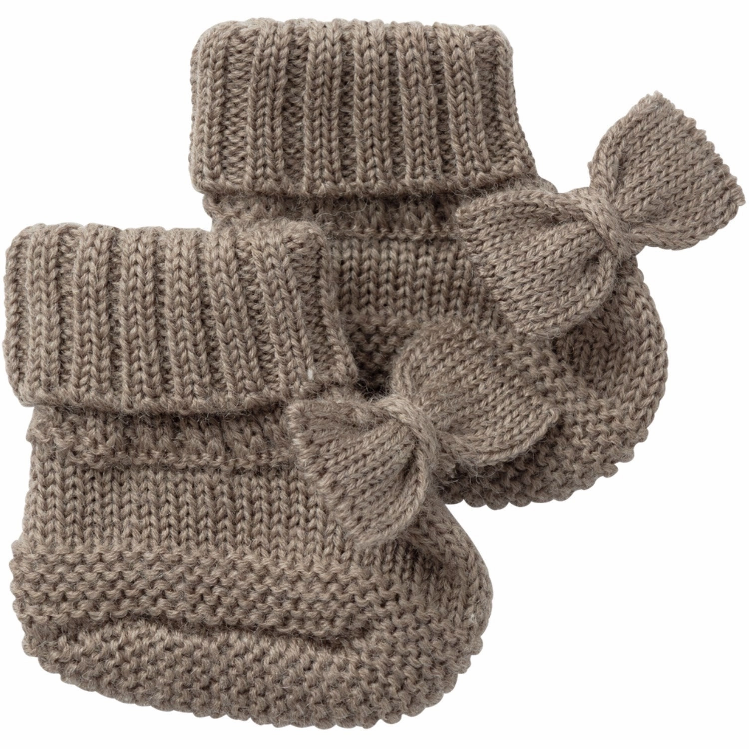 Layer Mindset Name It Walnut Wrilla Wool Knit Slippers