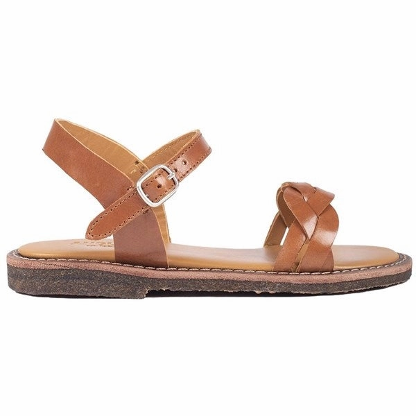 Angulus Sandals Cognac Crafted Quality