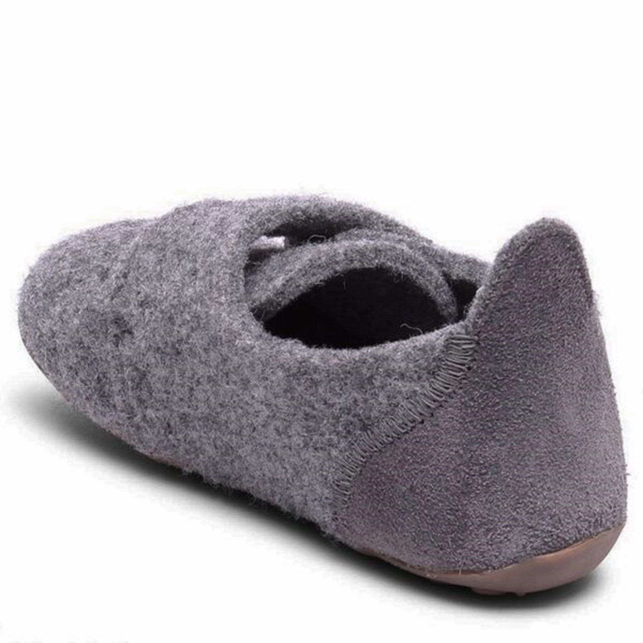Urban Clarity Wear Timeless Motion Bisgaard Indoor Shoes Wool Velcro Grey