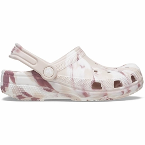Crocs Classic Marbled Clog Quartz/Multi Shift Into Ease Streamlined Look