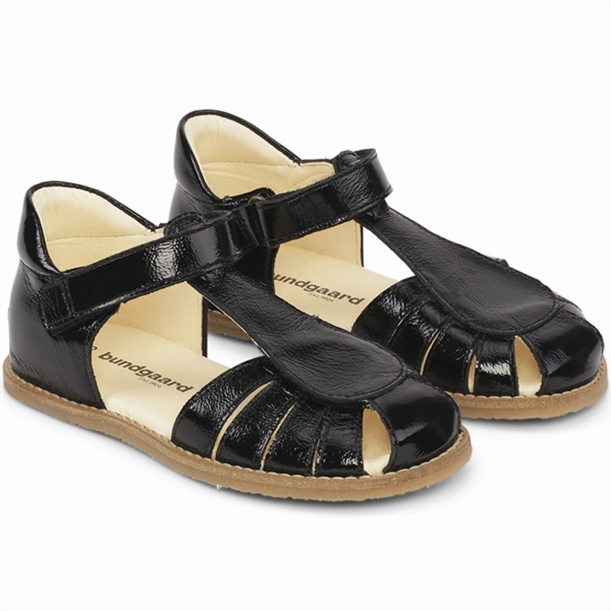 No-Fuss Fit Ready For Change Bundgaard Silja Sandal Black Patent