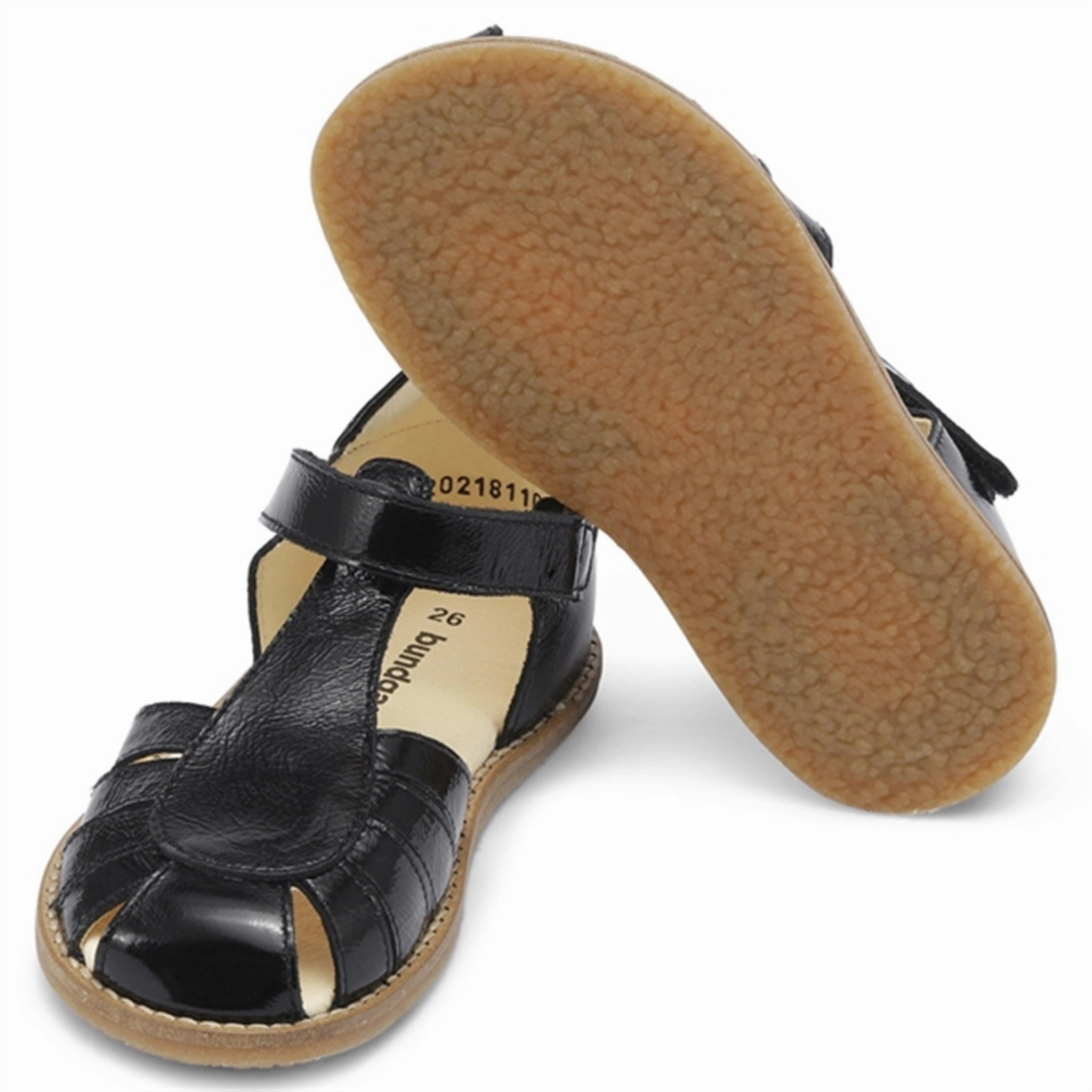 Smart Layering Express Yourself Bundgaard Silja Sandal Black Patent