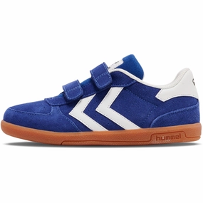 Hummel True Navy Victory Suede Ii Low Sneakers Quiet Strength Soft Power