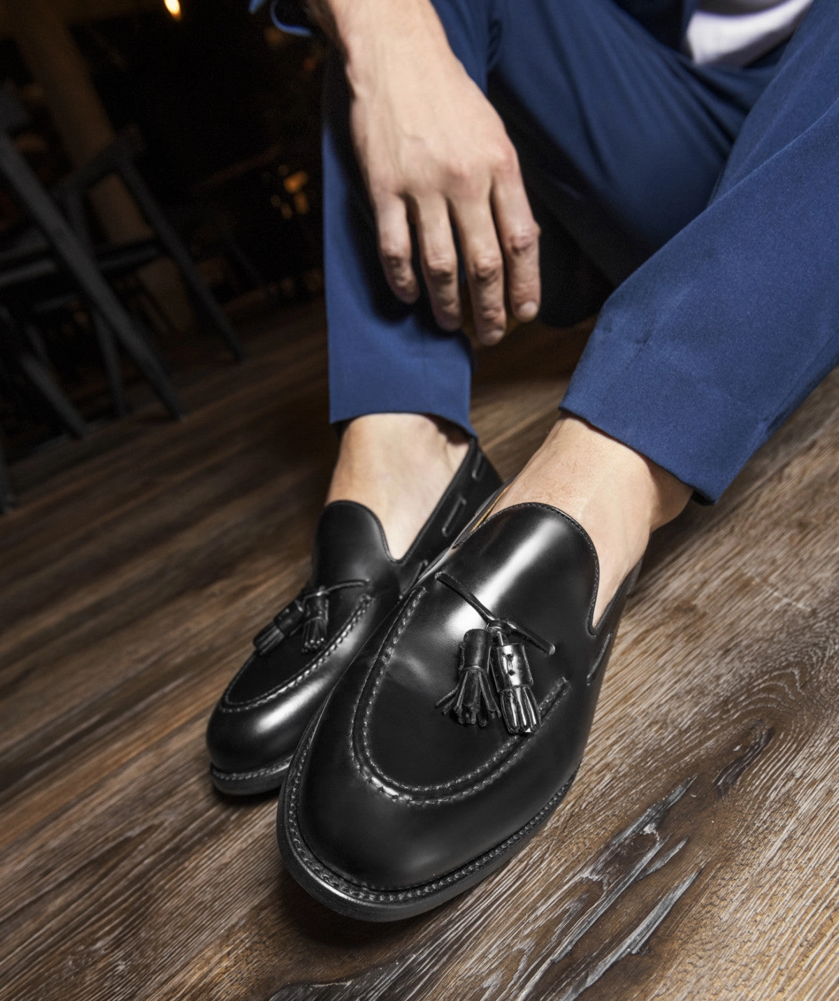 Olden Black Moccasin Active Ease