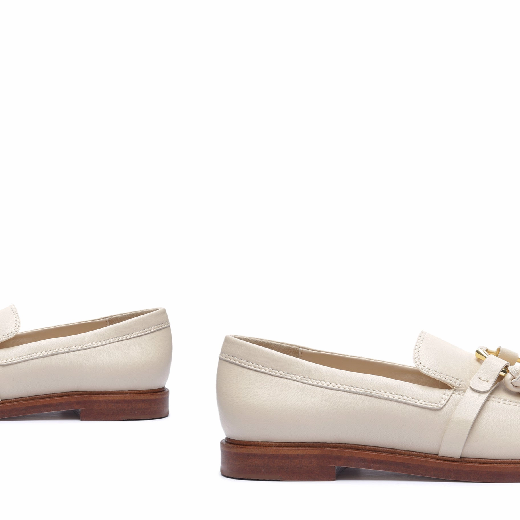 Seasonless Design Rhino Leather Flat