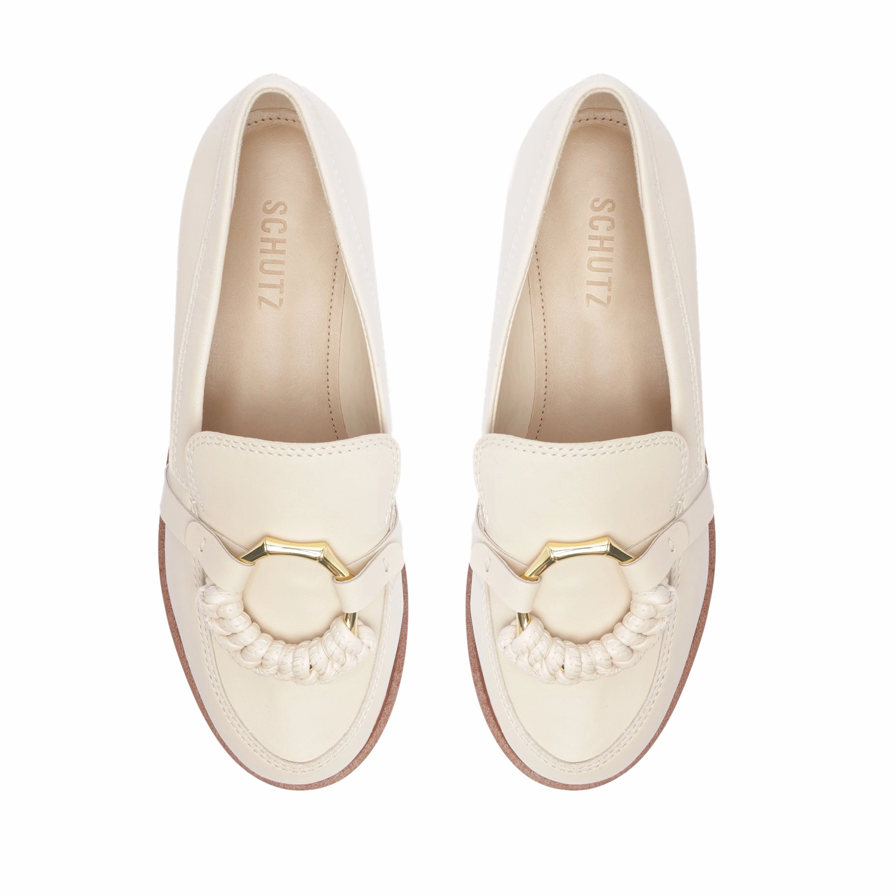 Wear Your World Elevate Your Day Rhino Leather Flat