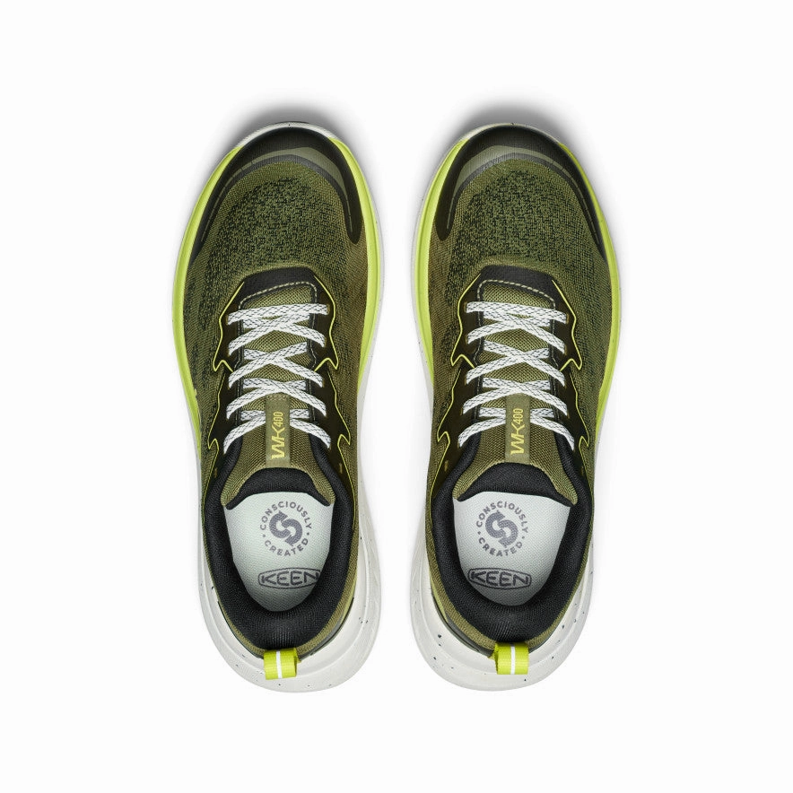 Future-Ease Adapt And Go Men'S Wk400 Ii Walking Shoe  |  Winter Moss/Evening Primrose