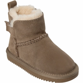 Sofie Schnoor Dark Sand Valesk Teddy Boot Urban Focus