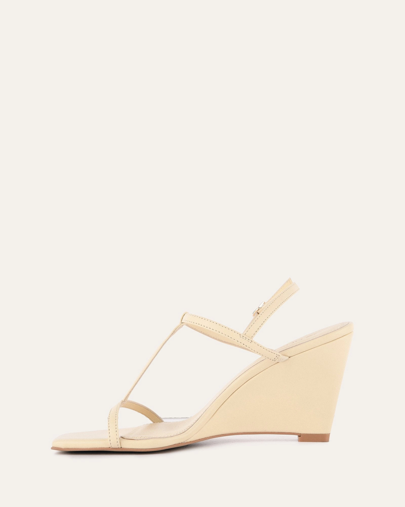 Ophelia Mid Heel Wedges Butter Leather Smart Design Gear Ease Engineered