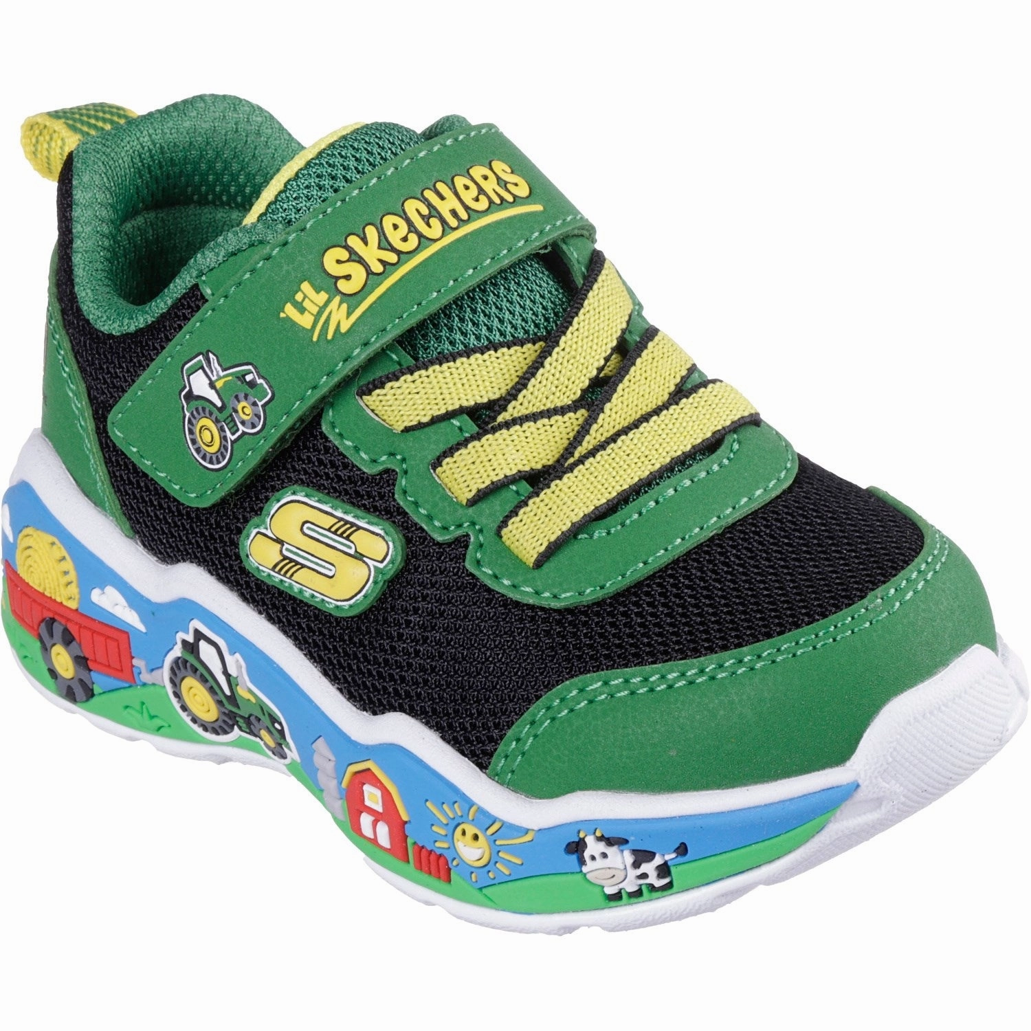 Skechers X John Deere: Play Scene-Barn-Squad Buddies Sneakers Crafted For Presence