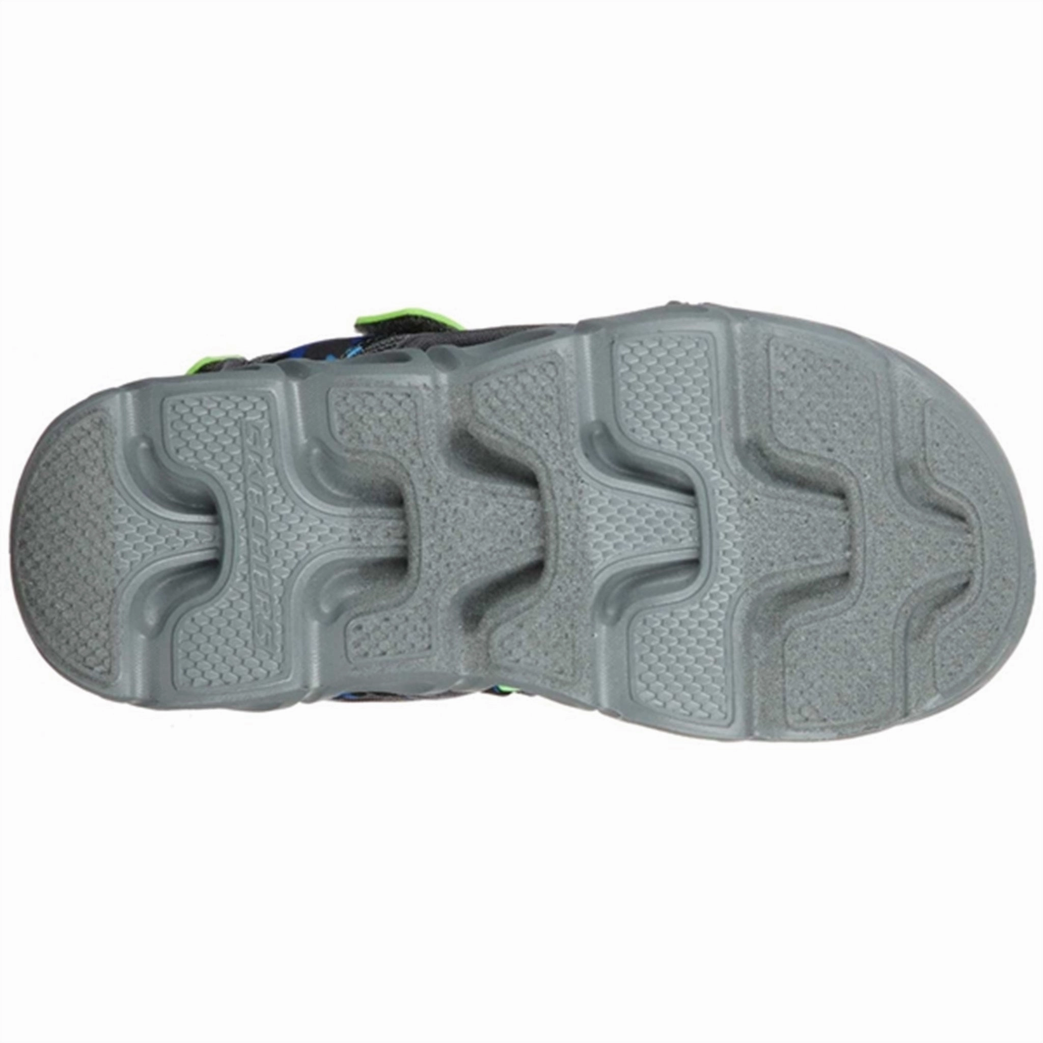 Modern Tone Freedom Dressed Skechers S-Lights Hypno Splash Sandal Blue/Lime