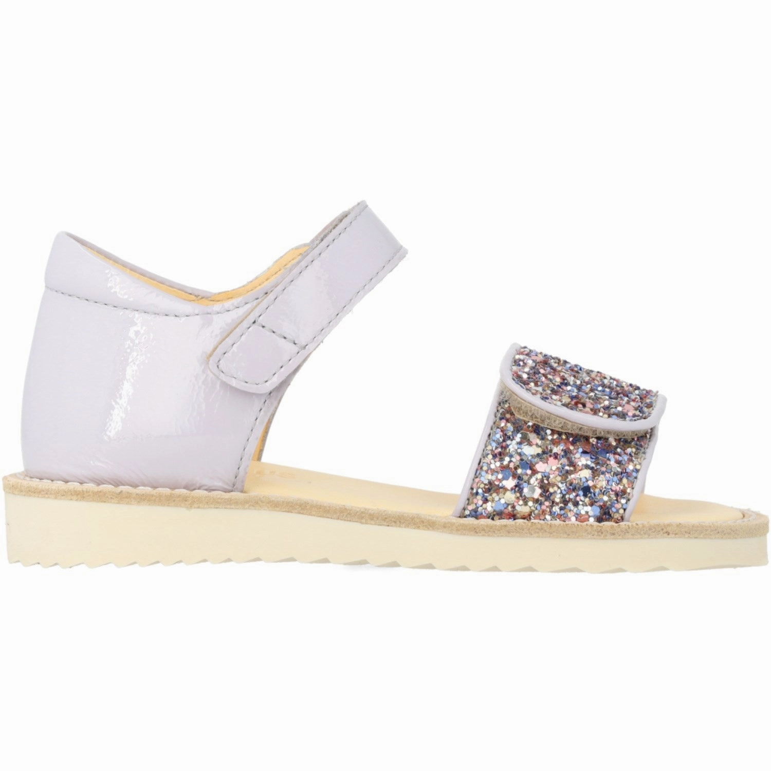 Angulus Lilac/Pastel Multi Glitter Laksandal Med Funklende Glitterdetalje Purpose-Led