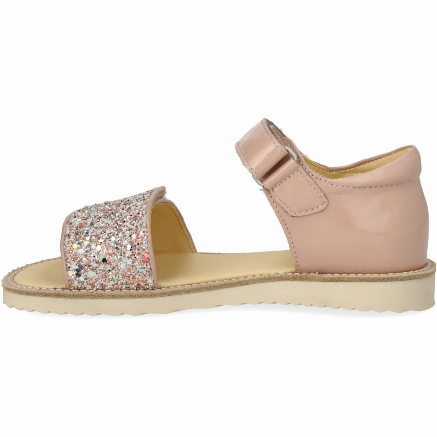 Angulus Rosebud/Rosebud Glitter Laksandal Med Funklende Glitterdetalje Go Further Your Next Layer