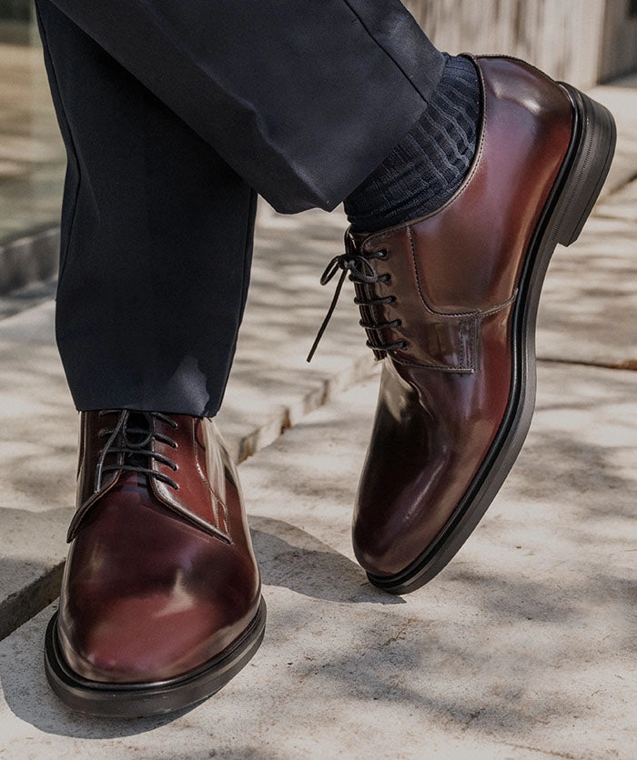 Derby Noham Bordeaux Carry Your Vibe Smart Casual