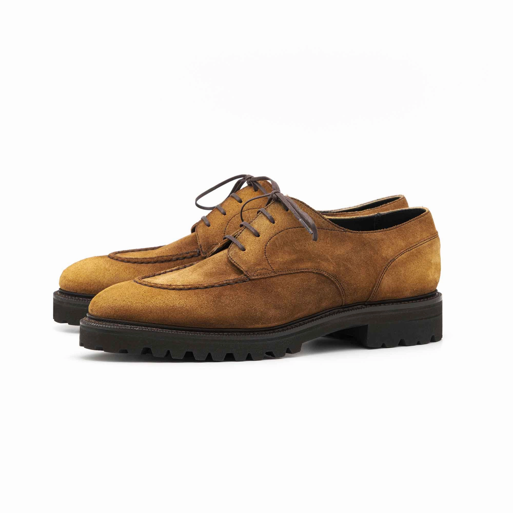 Constant Vibe Gaspar Derby Mto - Amber Handmade Patina