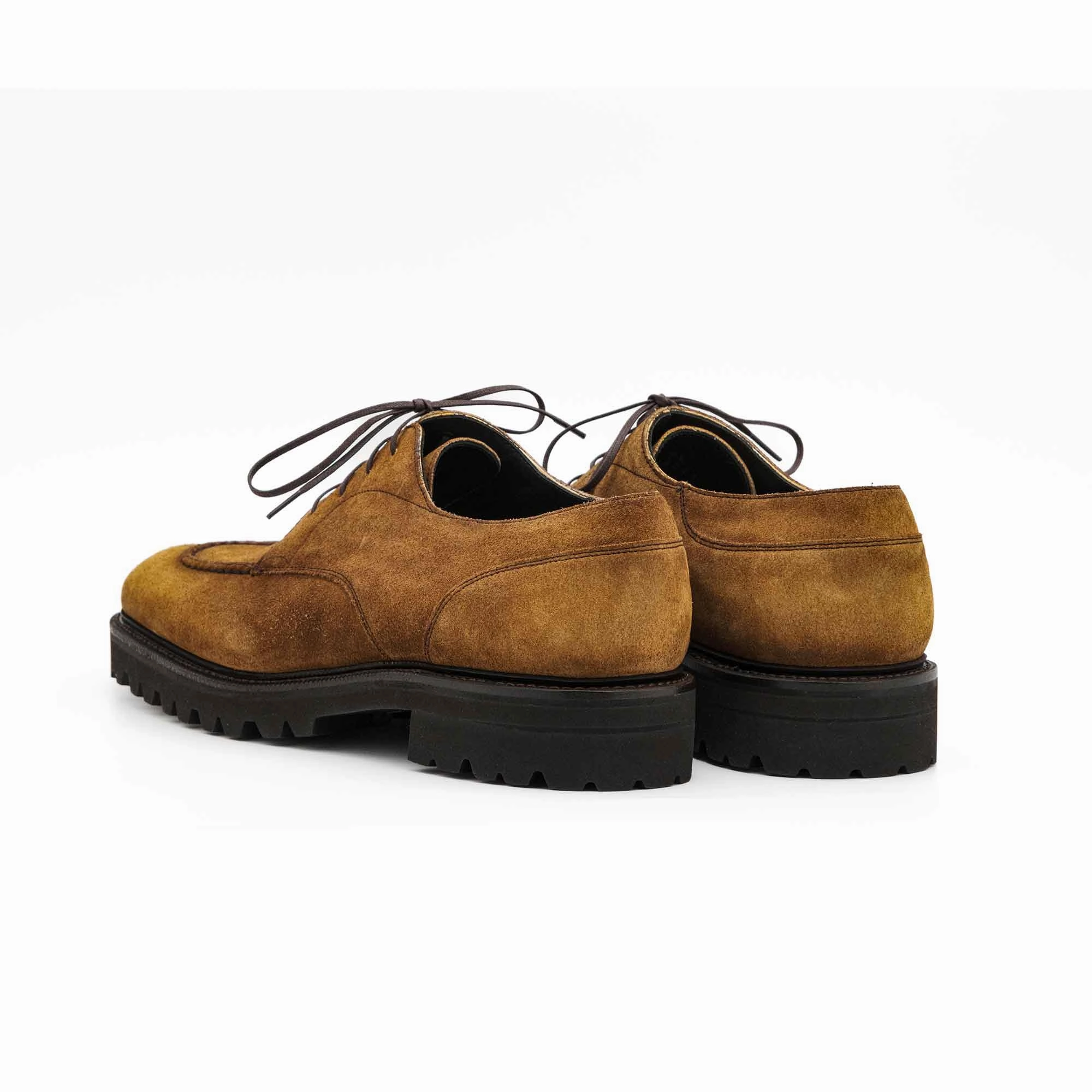 Seamless City Gaspar Derby Mto - Amber Handmade Patina