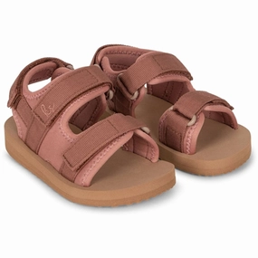 Konges Sl?Jd Sun Sandal Copper Brown In-Motion Look Modular Core