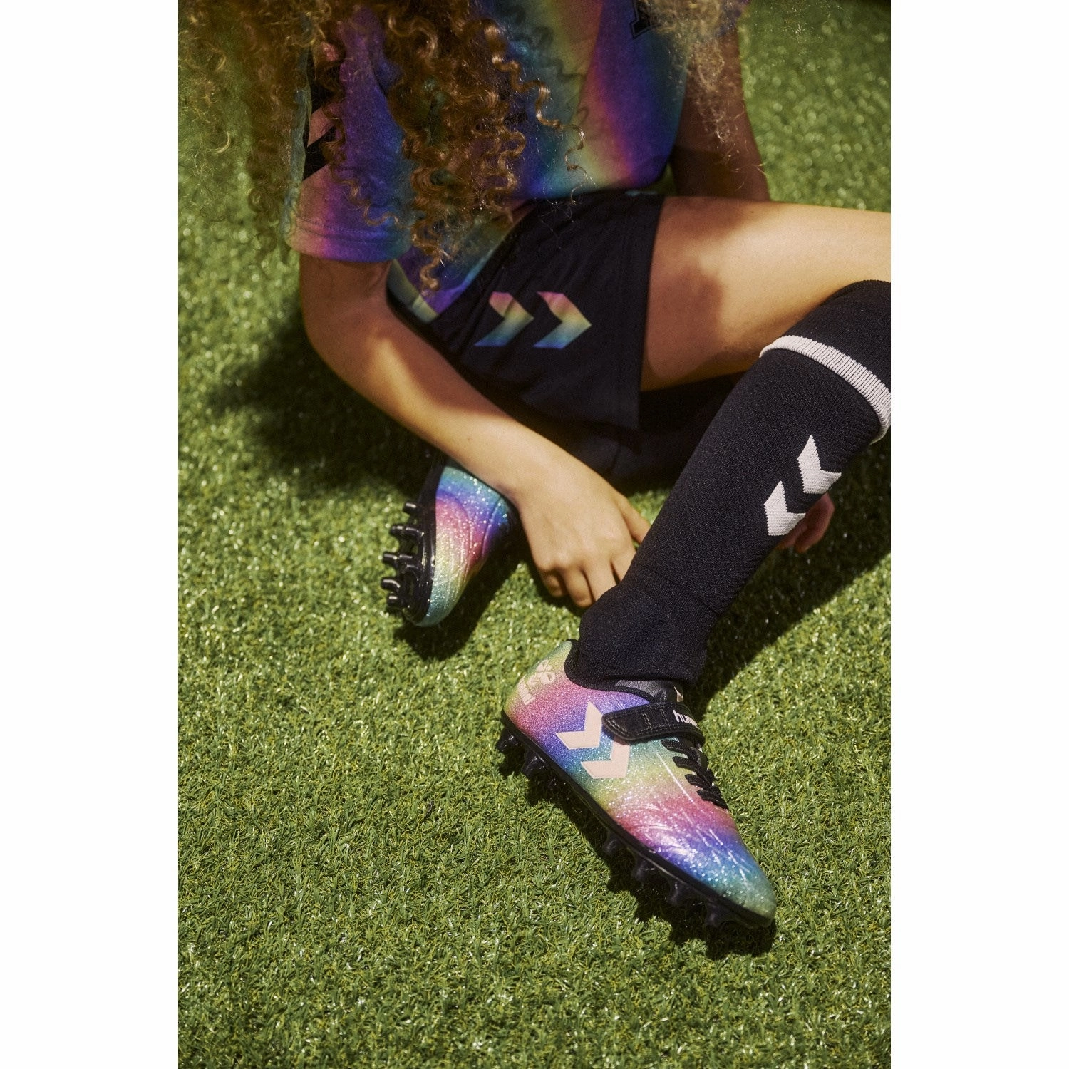 Anytime Movement Hummel Pink-A-Boo Top Star F.G. Jr Football Boots