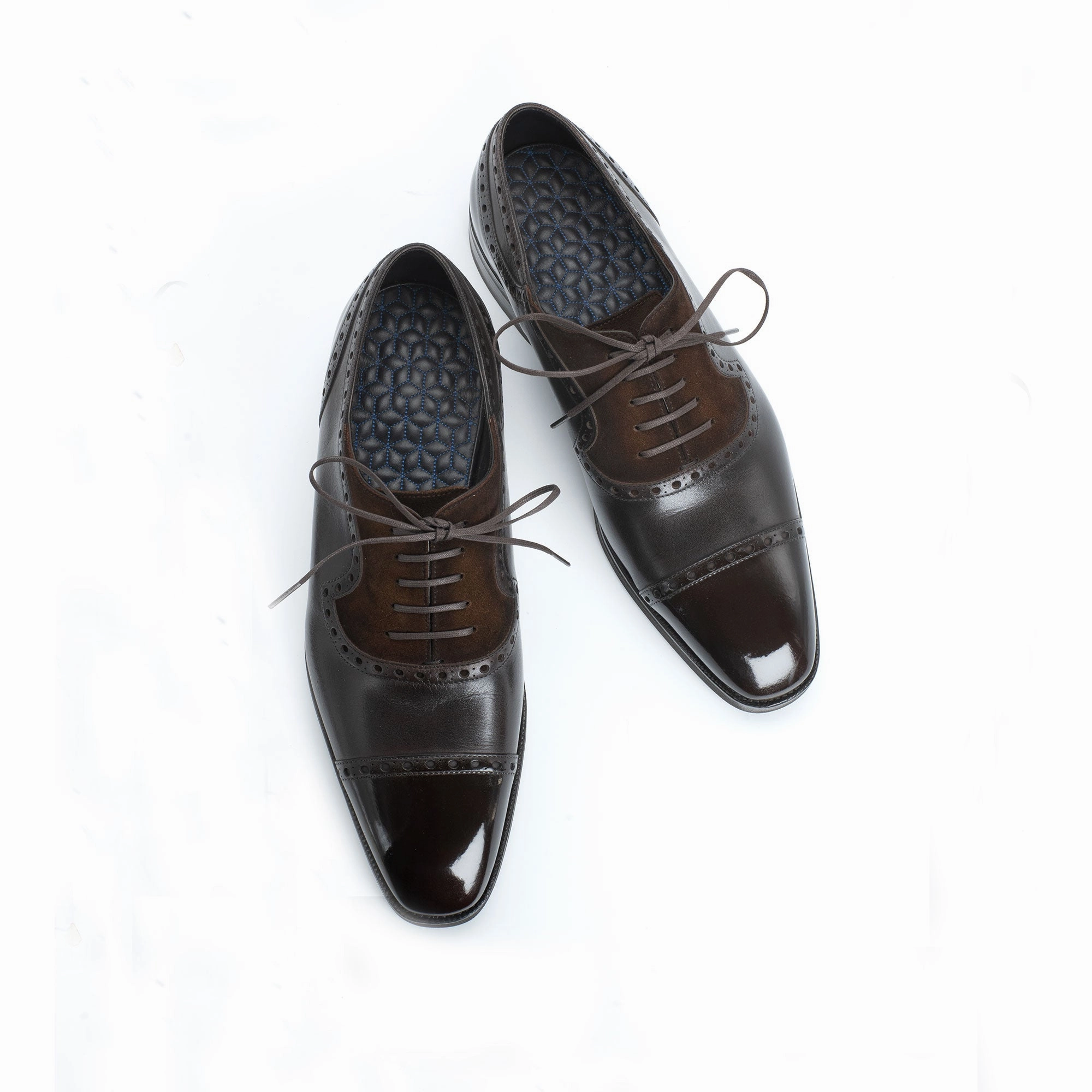 Bold Form Go Further Vicente Adelaide Oxford Mto - Dark Chocolate