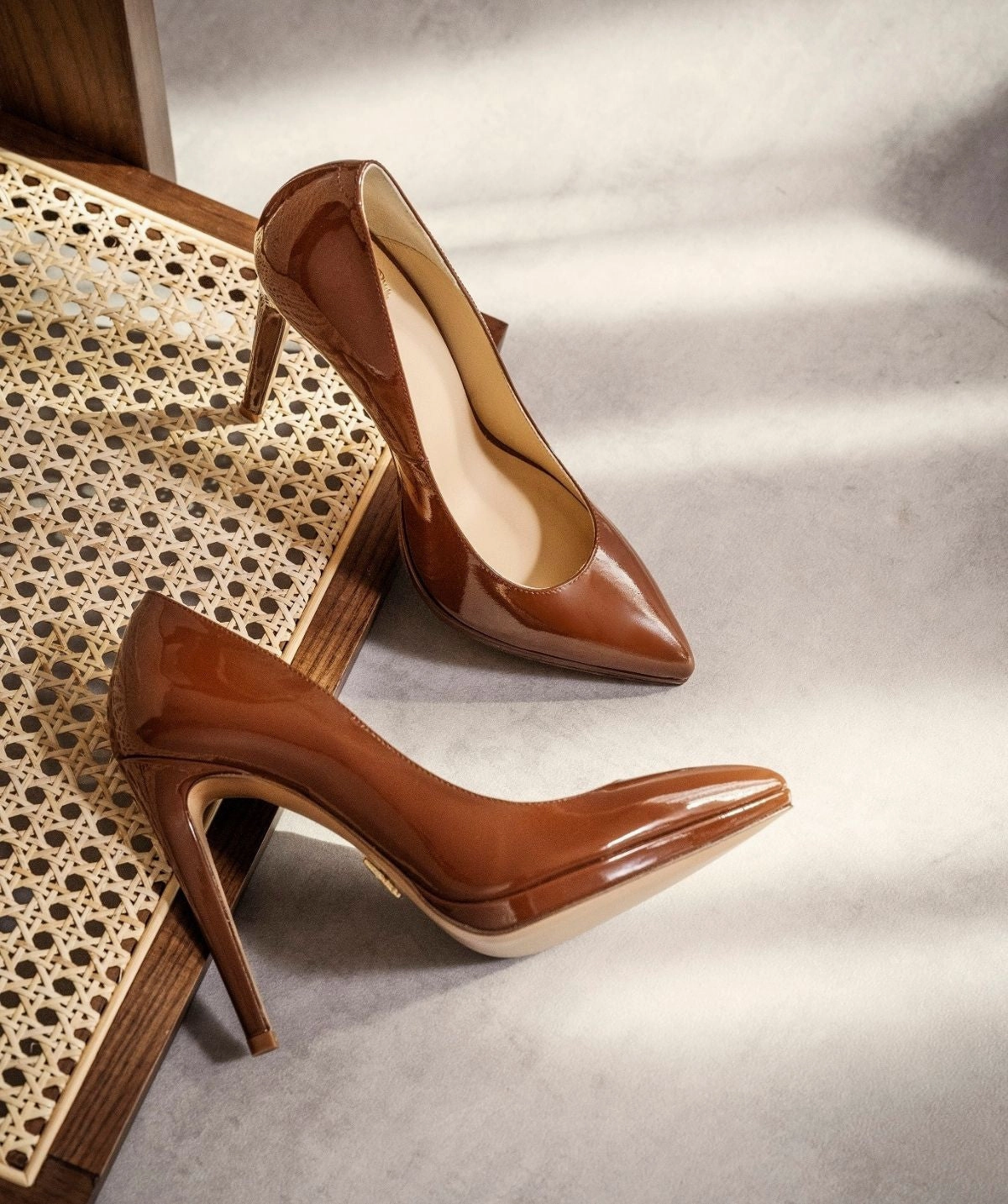 Style Built In Victoria Tan Pumps