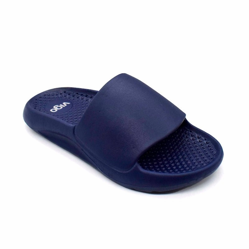 Vigo Glide Sandals - Navy Calm In Motion Universal Pieces