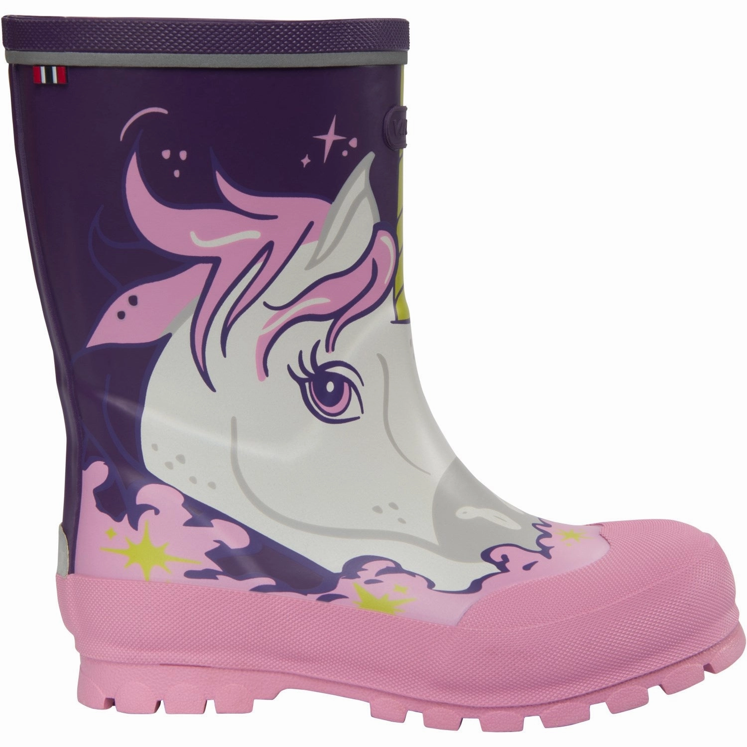 Viking Purple/Multi Jolly Print Designed For Ease