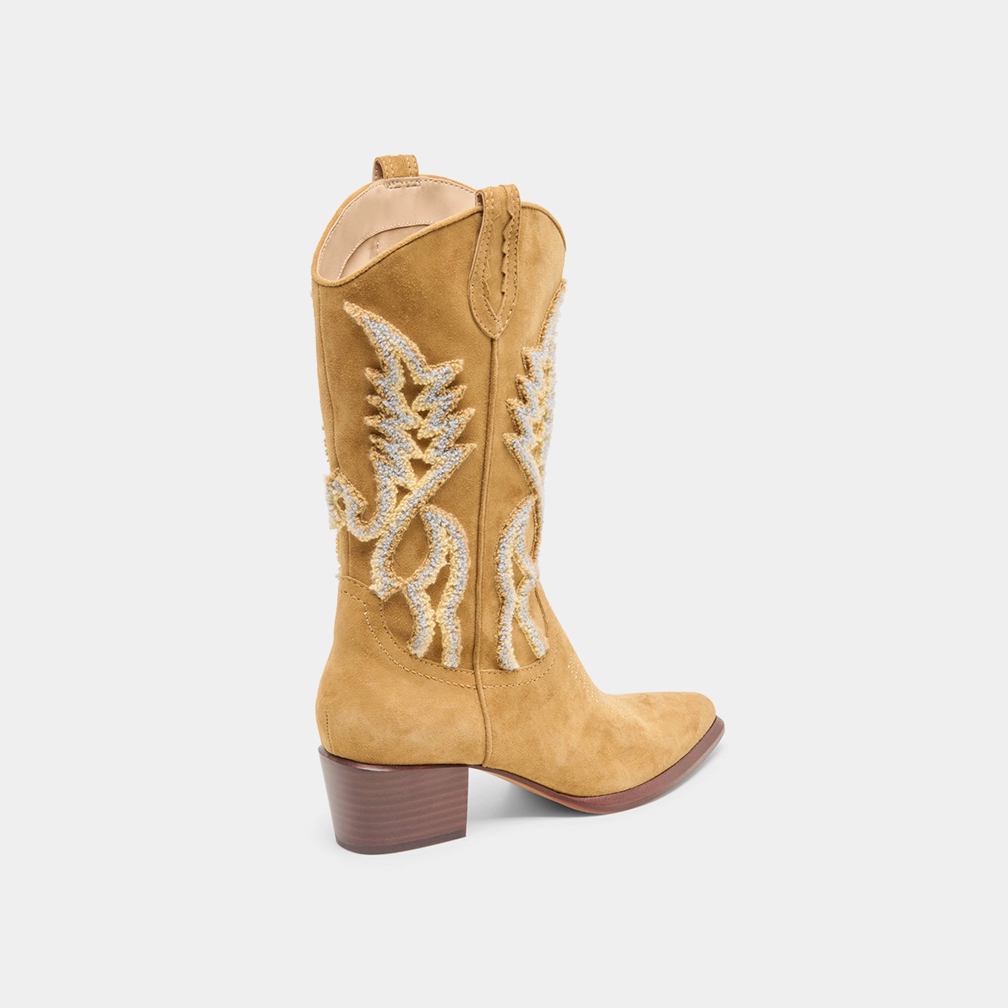 Street Form Vila Boots Caramel Suede