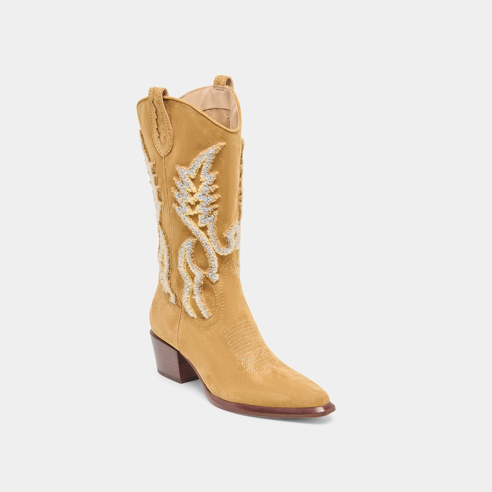 Constant Vibe Design In Motion Vila Boots Caramel Suede