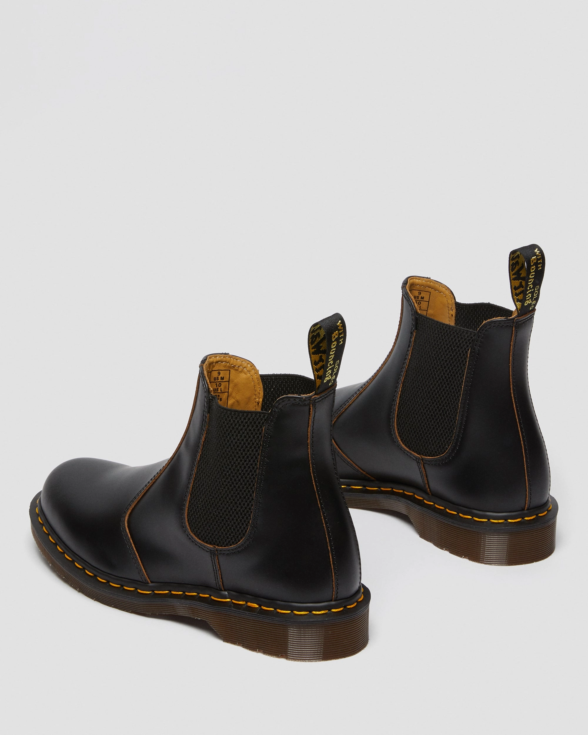 Vintage 2976 Quilon Leather Boots Bold Minimal