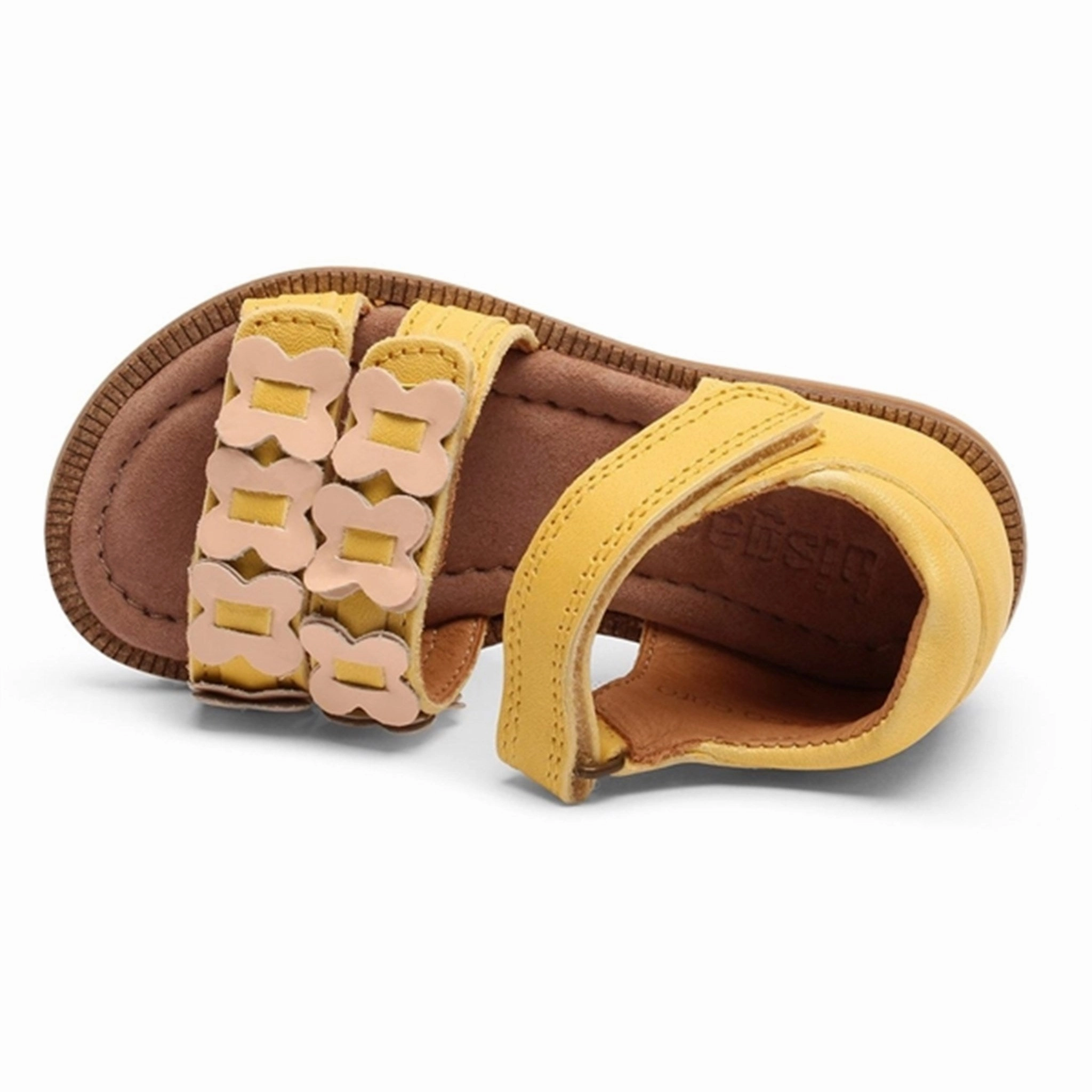 Bisgaard Cana C Sandal Lemon Motion-Elevated Edge And Ease