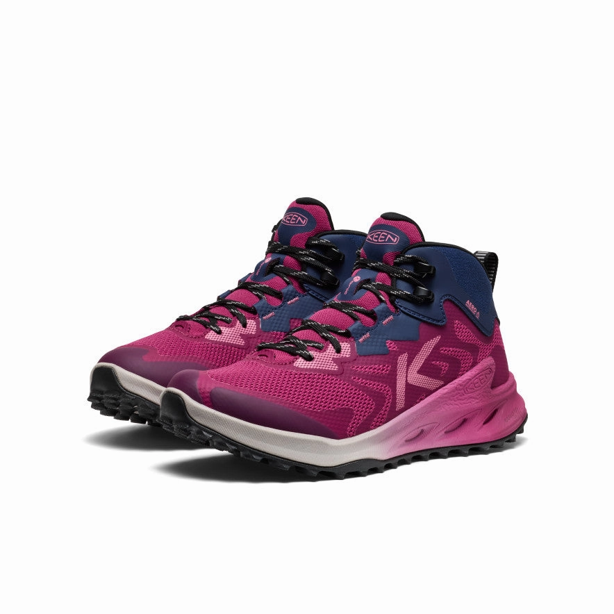New Classics Women'S Zionic Nxt Waterproof Hiking Boot  |  Beaujolais/Pink Lemonade